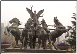 西方圣女銅雕塑 西方圣女銅雕塑