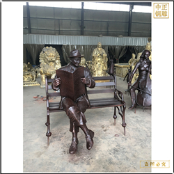 鑄造步行街人物雕塑 鑄造步行街人物雕塑