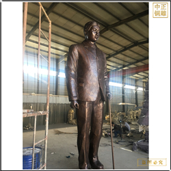 純銅熊希齡人物銅雕塑鑄造 純銅熊希齡人物銅雕塑鑄造