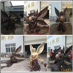 銅西方人物雕塑 銅西方人物雕塑