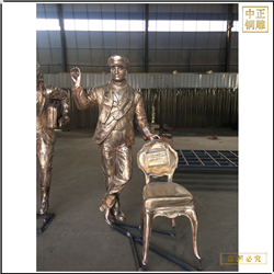 吹拉彈唱人物雕塑鑄造 吹拉彈唱人物雕塑鑄造