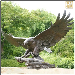 園林廣場雄鷹銅雕塑 園林廣場雄鷹銅雕塑