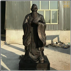 孔子人物雕像擺件 孔子人物雕像擺件